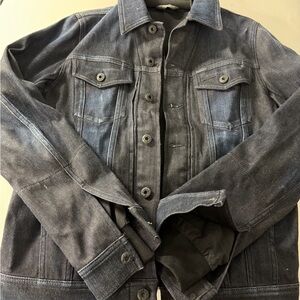 Diesel Men's Charcoal Denim Jacket